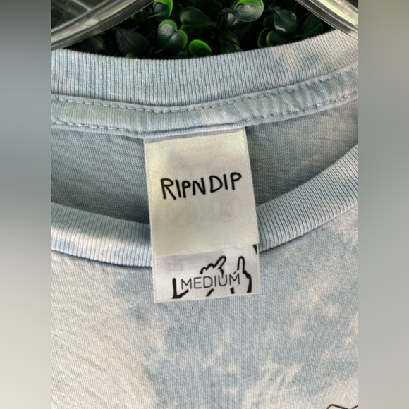 RIPNDIP Cloud Cat and Alien Pocket Tee Size M - Picture 3 of 5